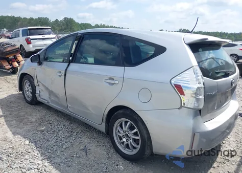2014 Toyota Prius V Two из США, поврежденный, VIN JTDZN3EU2EJ000153